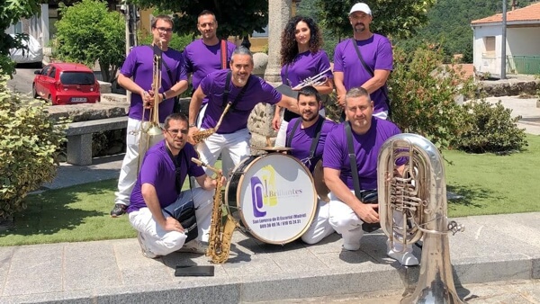Fiestas Patronales de Moralzarzal 2025. Charanga Jóvenes Brillantes