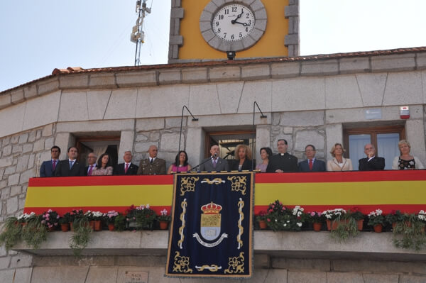 Pregón en las fiestas de moralzarzal 2025