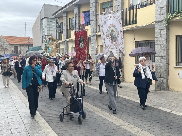 Procesión Virgen del Rosario. Moralzarzal