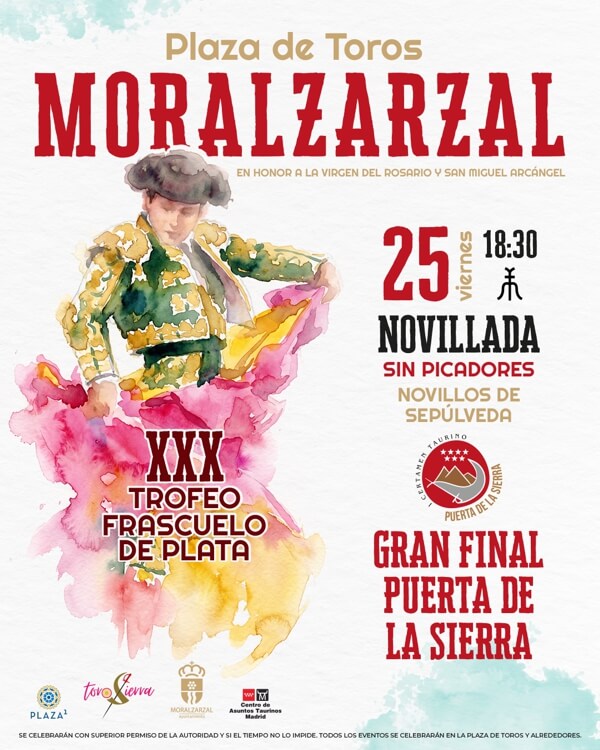 novillada 25 de septiembre Moralzarzal 2026
